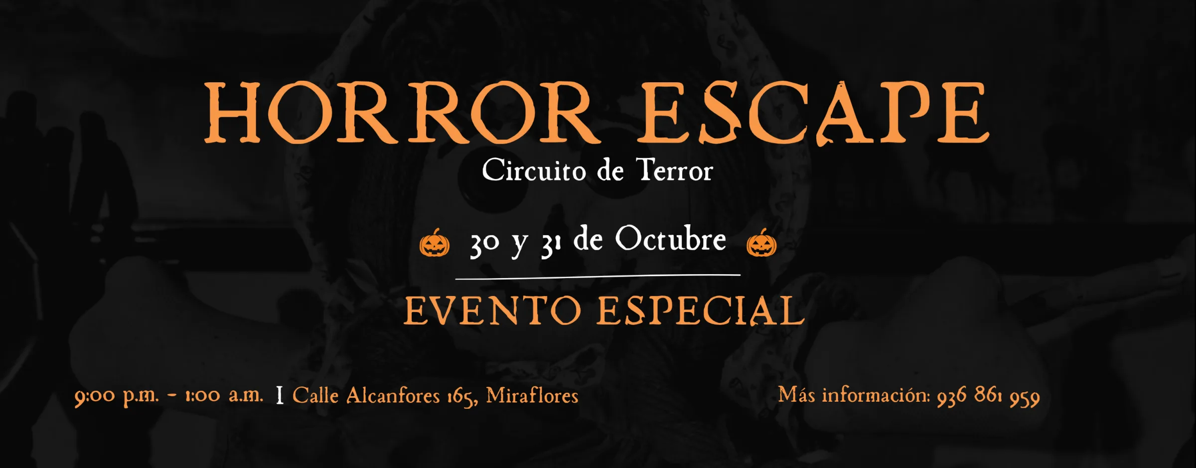 Evento Horror Escape